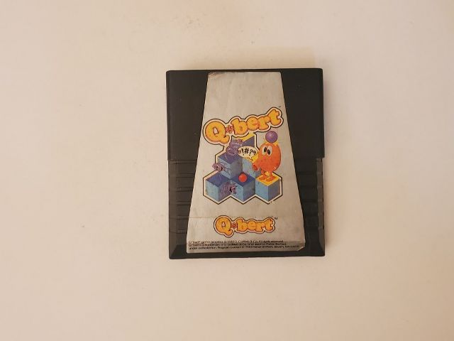 Atari 2600 Qbert video game